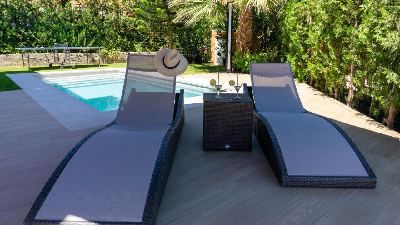 Luxury Modern House Malaga Villa Benajarafe Exterior photo